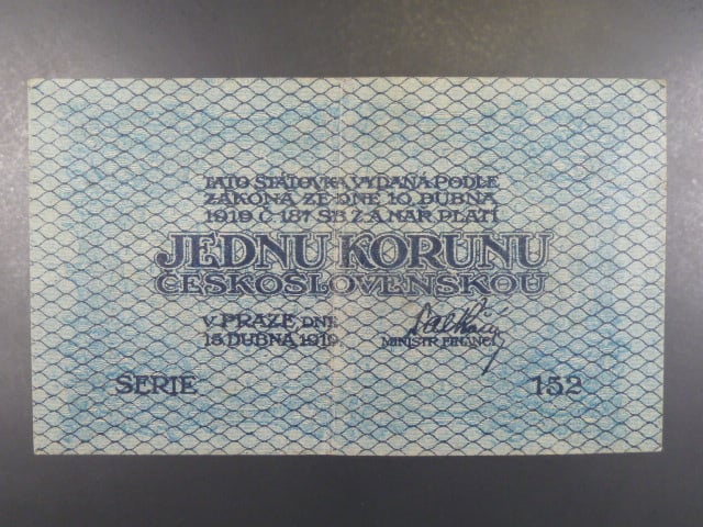 1 Kč 15. 4. 1919, s.152