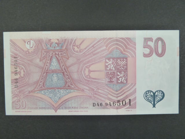 50 Kč 1997 série D 46
