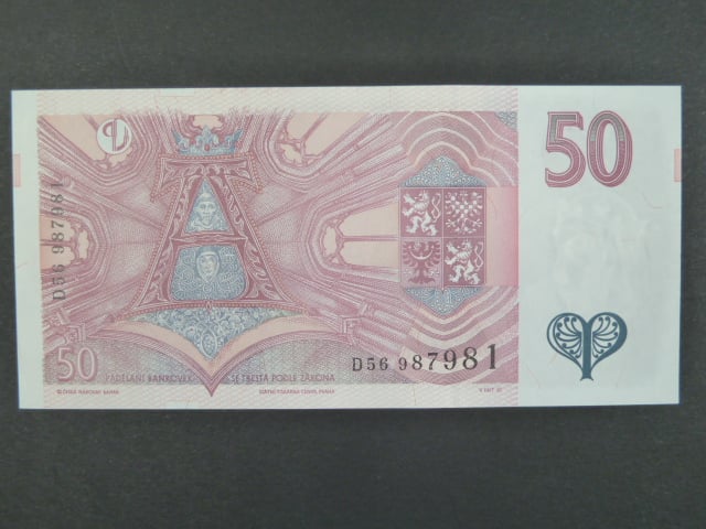 50 Kč 1997 série D 56