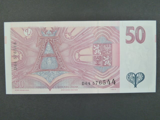 50 Kč 1997 série D 64