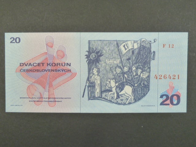 20 Kčs 1970 s.F 12