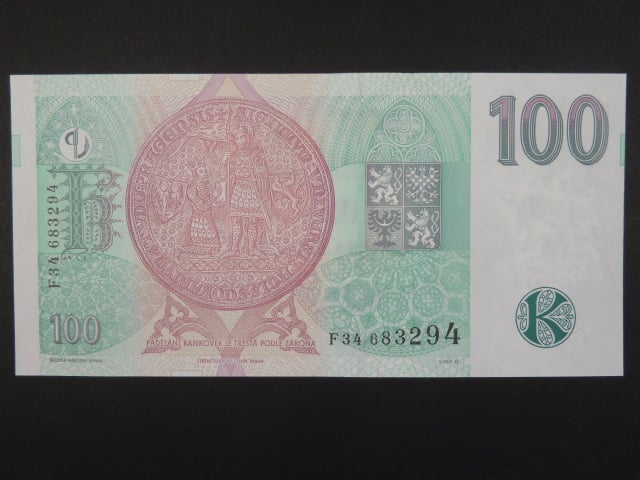 100 Kč 1997 s. F 34