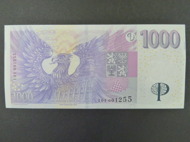 1000 Kč 2008 s. I 01