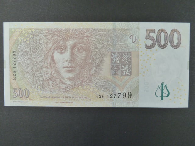 500 Kc 2009 s. E 26, Baj. CZ 25