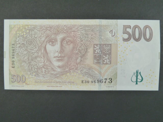 500 Kc 2009 s. E 30, Baj. CZ 25