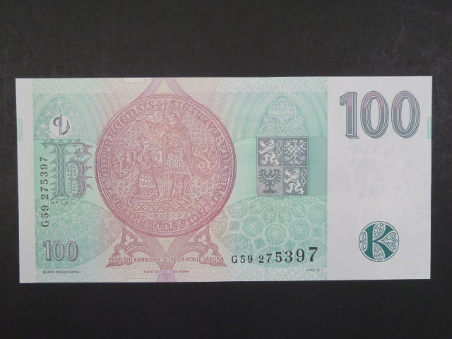 100 Kč 1997 série G 59