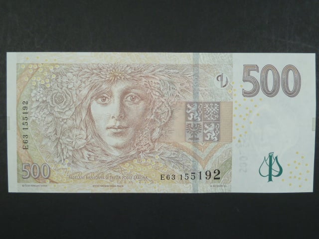 500 Kč 2009 série E 63