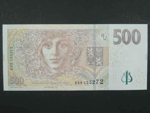 500 Kč 2009 série E 69