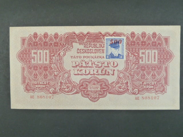 500 K 1944 kolkovaná série AB