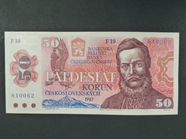 50 Kčs 1987 s. F 19