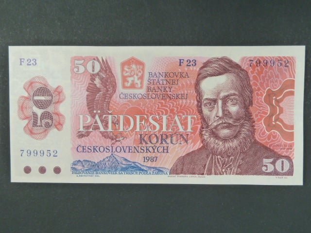 50 Kčs 1987 s. F 23