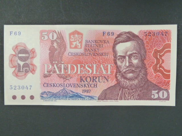 50 Kčs 1987 s. F 69