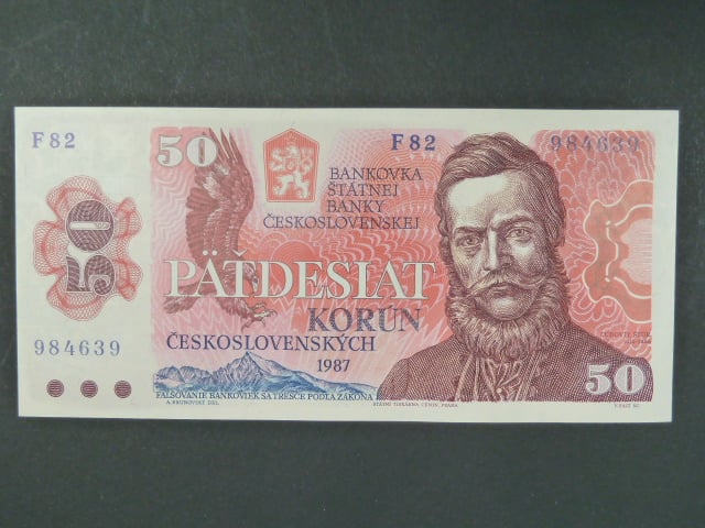 50 Kčs 1987 s. F 82
