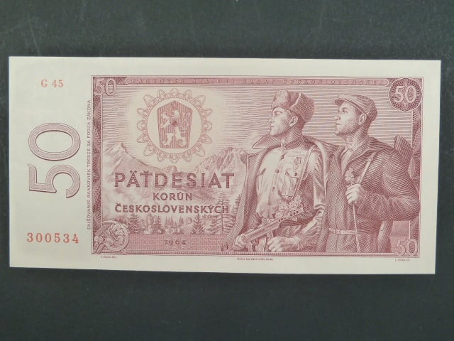 50 Kčs 1964 s. G 45