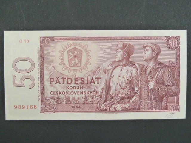 50 Kčs 1964 s. G 70