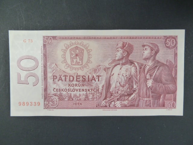 50 Kčs 1964 s. G 73