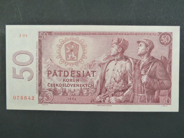 50 Kčs 1964 s. J 04