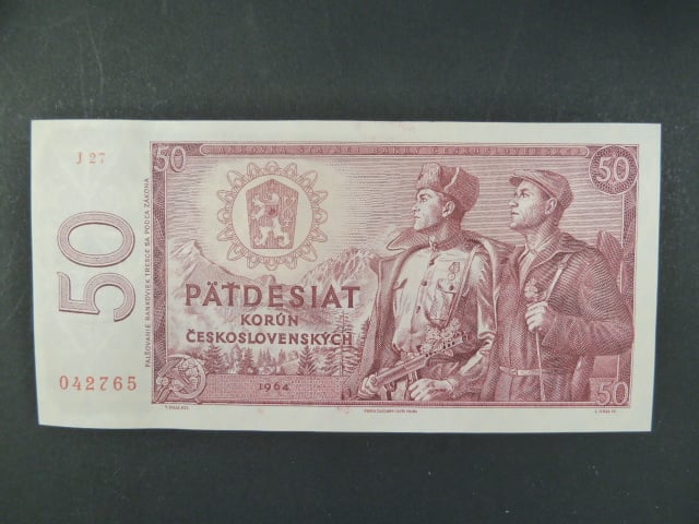 50 Kčs 1964 s. J 27