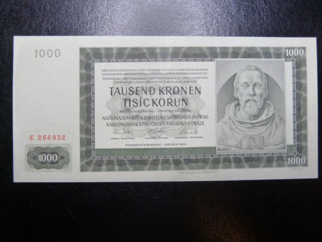 1000 K 8.7.1942 série E, I. vydání