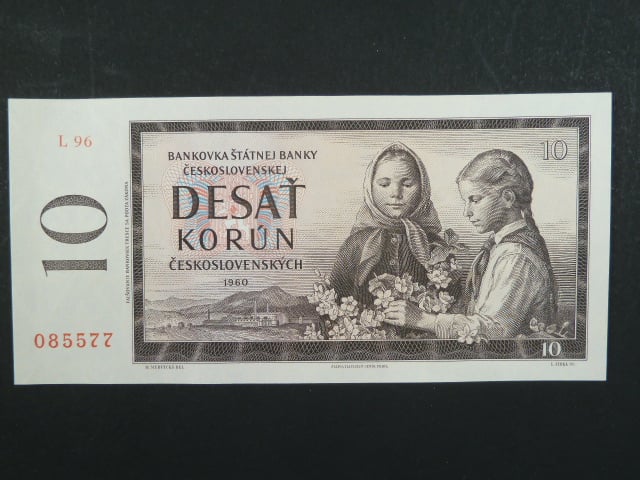 10 Kčs 1960 s. L 96