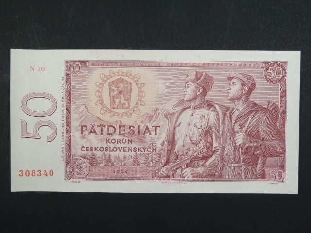 50 Kčs 1964 s. N 10