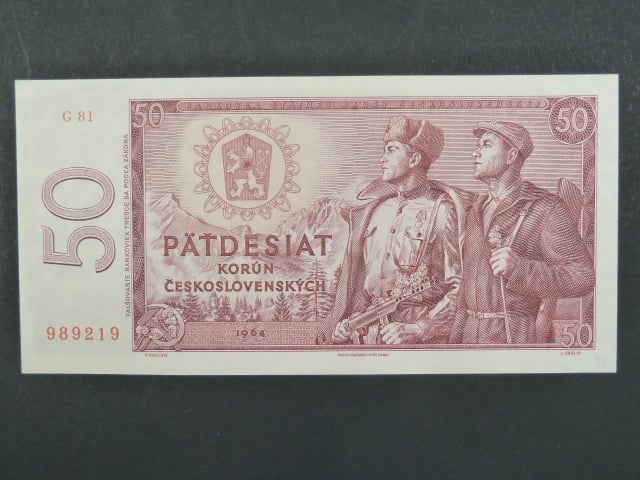 50 Kčs 1964 s. G 81