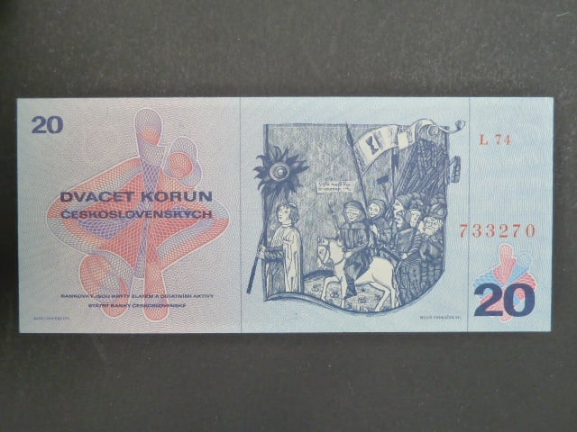 20 Kčs 1970 s.L 74