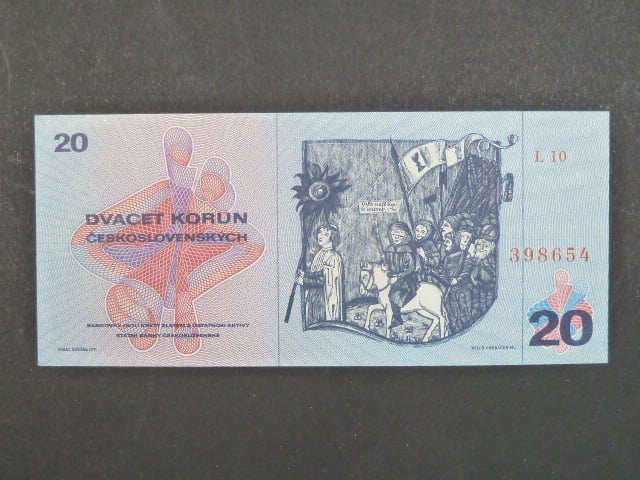 20 Kčs 1970 s.L 10