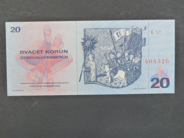 20 Kčs 1970 s.L 57