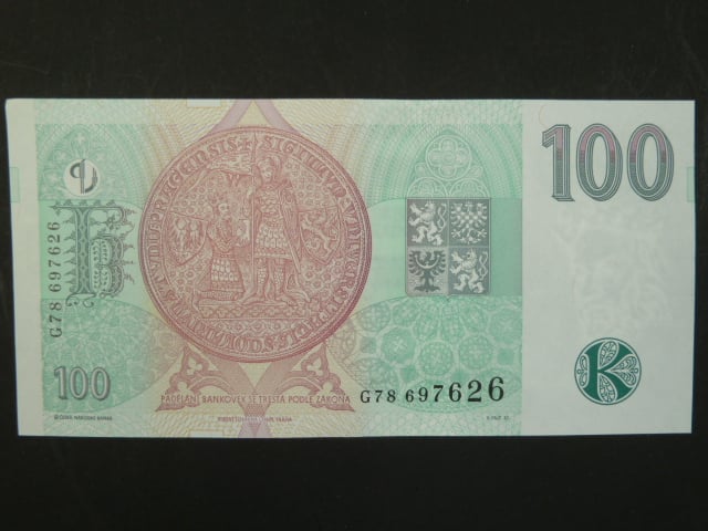 100 Kč 1997 série G 78