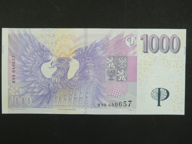 1000 Kč 2008 s. H 90