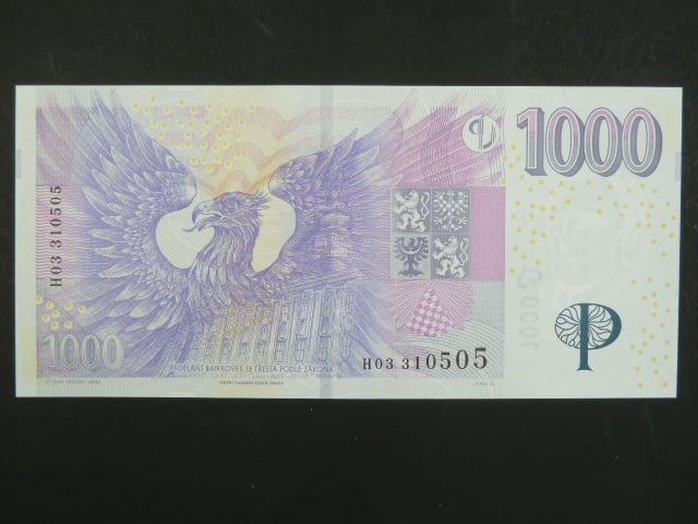1000 Kč 2008 s. H 03