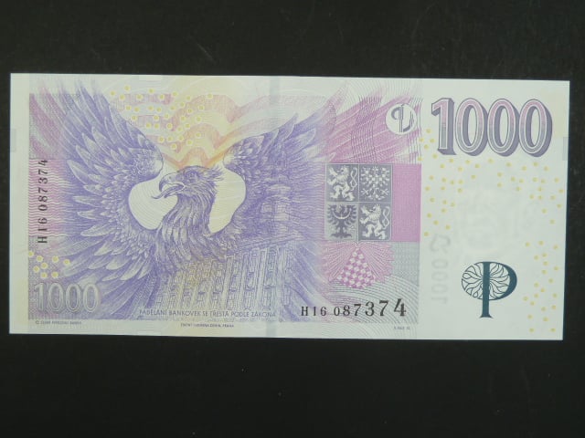1000 Kč 2008 s. H 16
