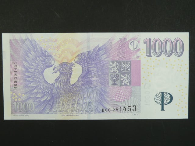 1000 Kč 2008 s. H 60