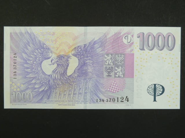 1000 Kč 2008 s. I 34