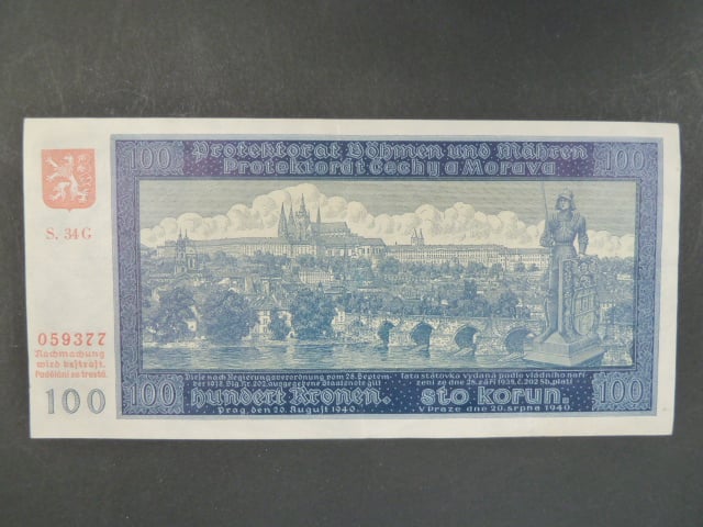 100 K 1940, série 34 G II. vydání