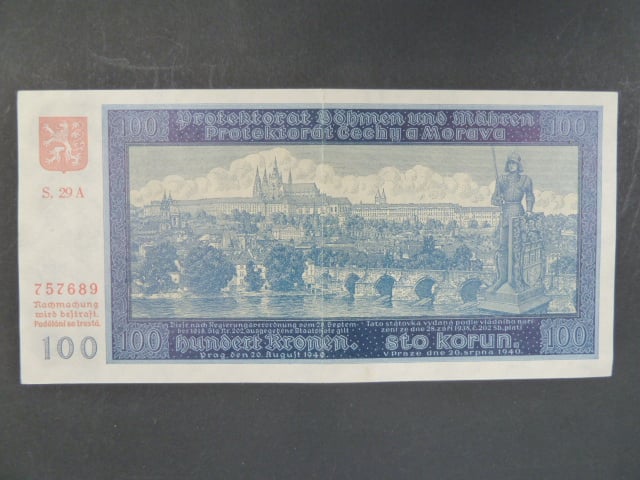 100 K 1940, série 29 A II. vydání