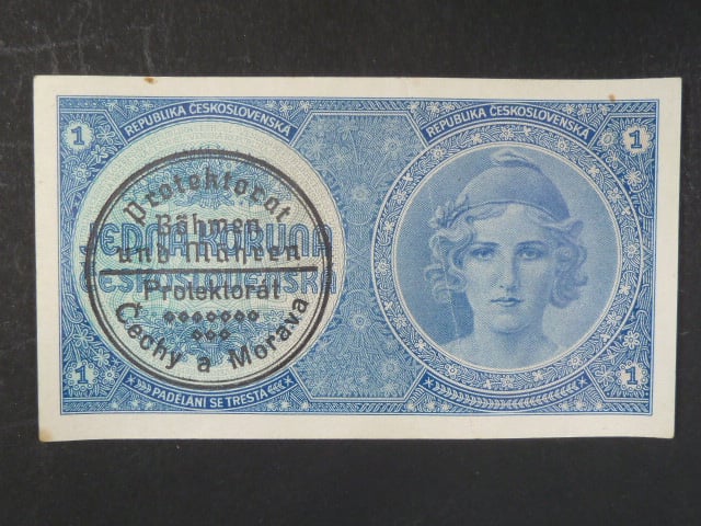 1 K 1938 série A 024, strojní přetisk