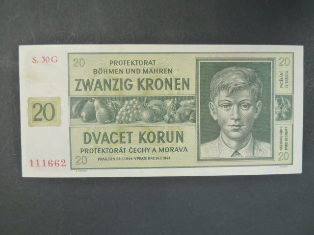 20 K 24.1.1944, serie 30 G