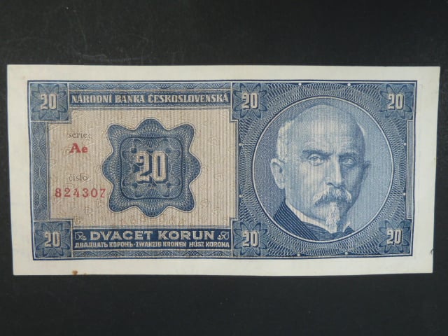 20 Kč 1.10.1926 série Ae