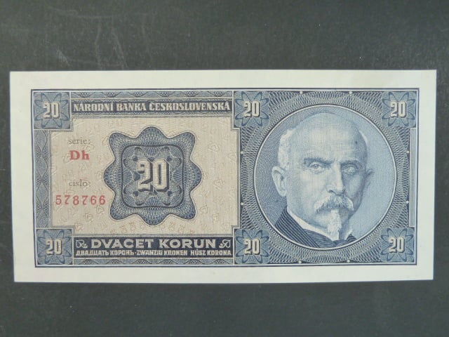20 Kč 1.10.1926 série Dh