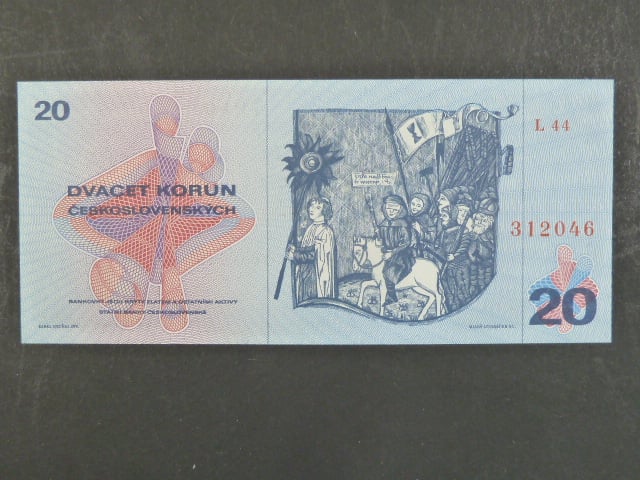 20 Kčs 1970 s.L 44