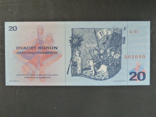 20 Kčs 1970 s.L 61