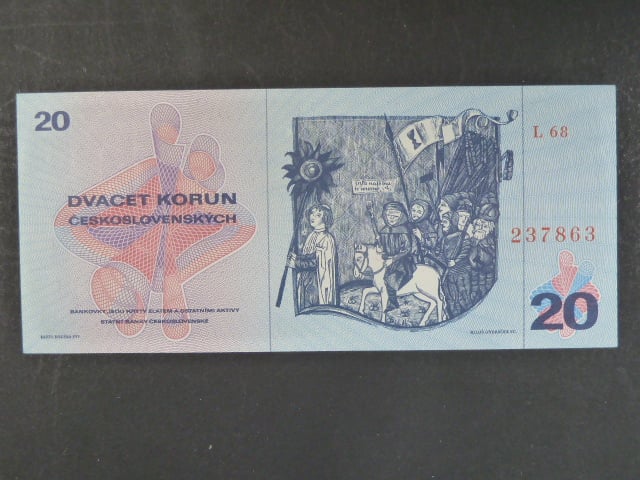 20 Kčs 1970 s.L 68