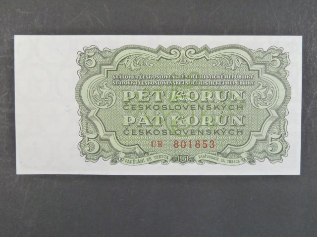 5 Kčs 1961 s, UR