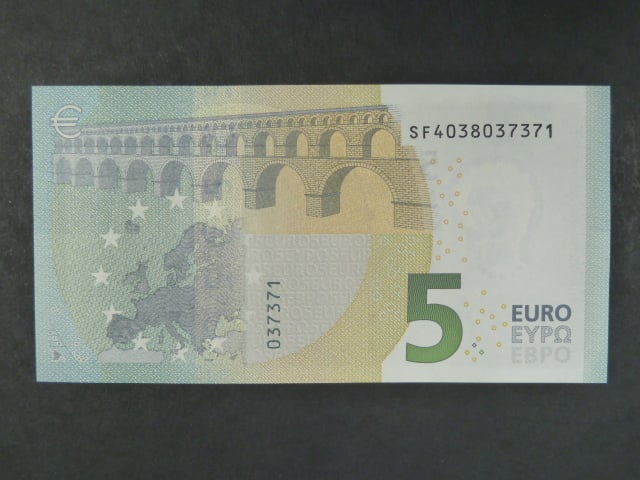 5 Euro 2013 s.SF, Itálie, podpis Mario Draghi, S003
