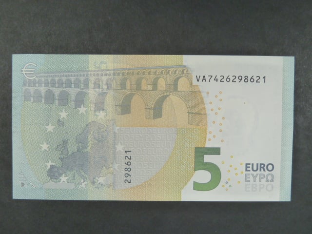 5 Euro 2013 s.VA, Španělsko, podpis Mario Draghi, V005