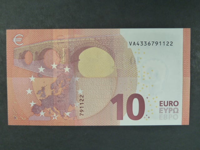 10 Euro 2014 s.VA, Španělsko, podpis Mario Draghi, V004