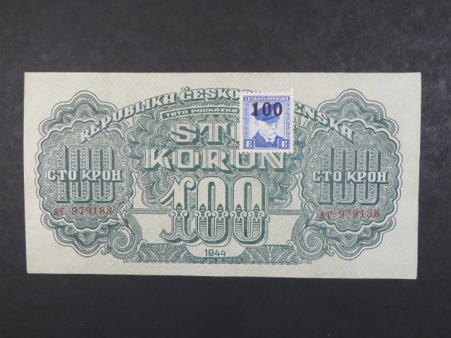 100 K 1944 kolkovaná série AT