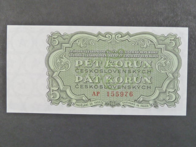 5 Kčs 1961 série AP